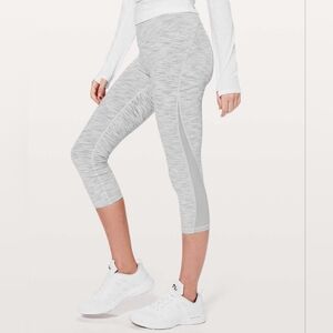 Lululemon Train Times Crop *21" Leggings Size 8